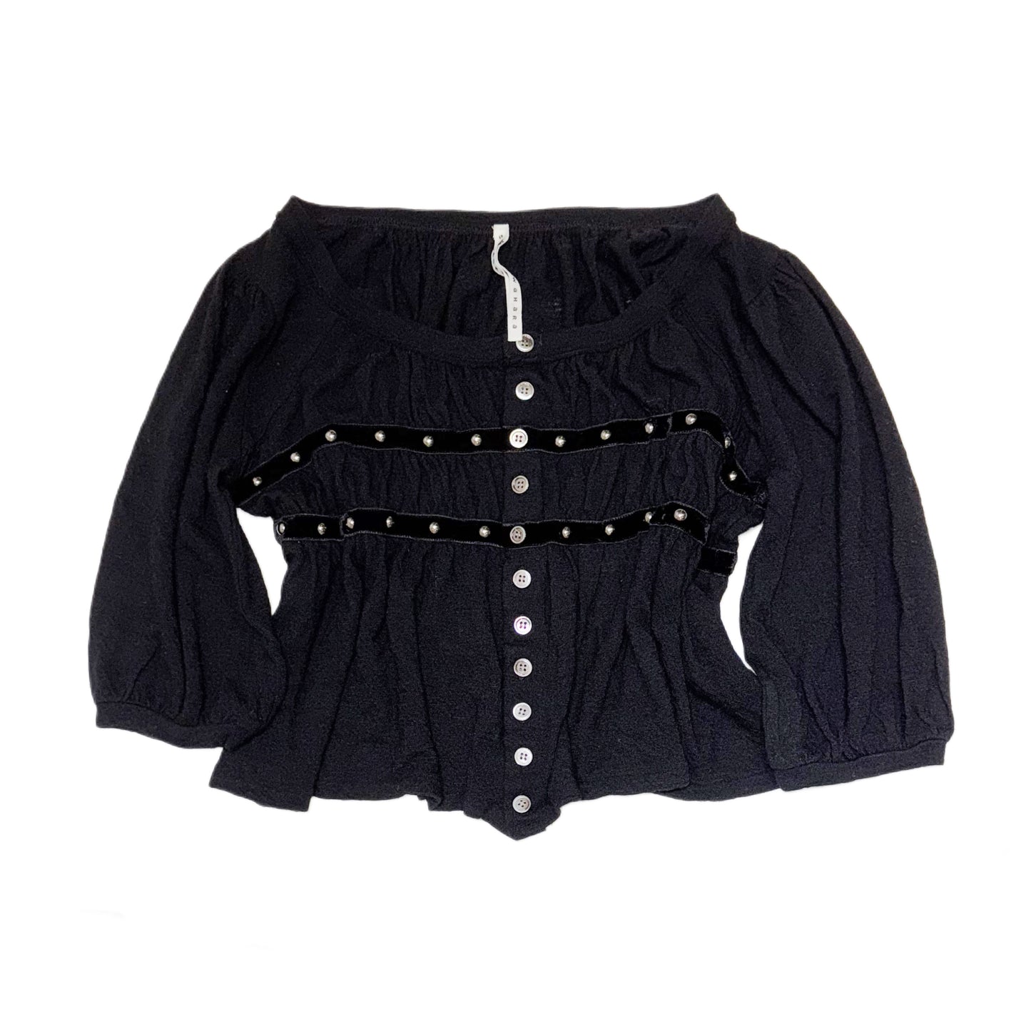 Sunao Kuwahara(Issey Miyake) cropped cardigan