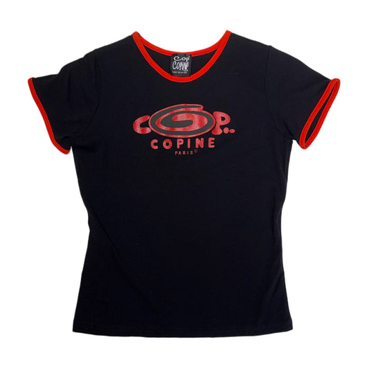 Cop Copine black red top