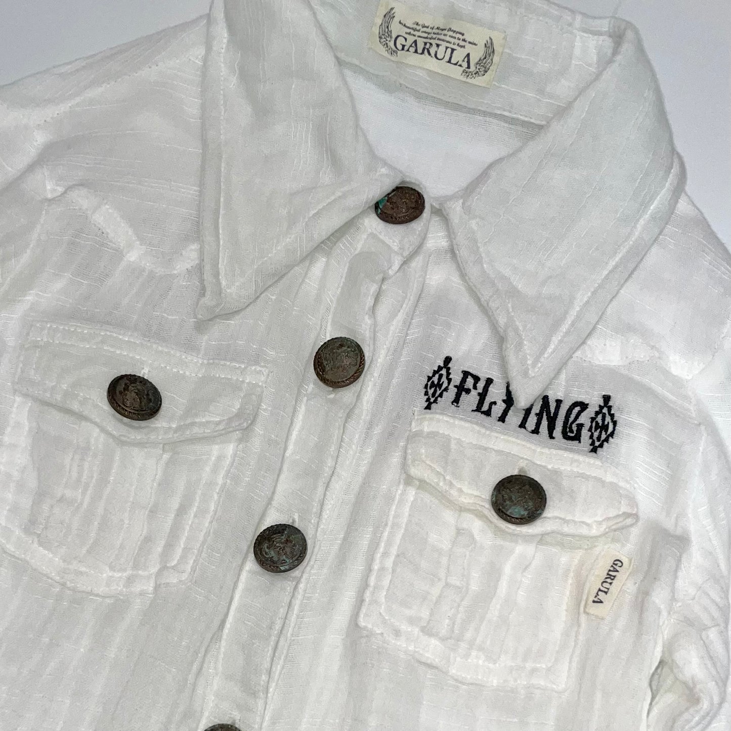 Garula white “Heavens” shirt
