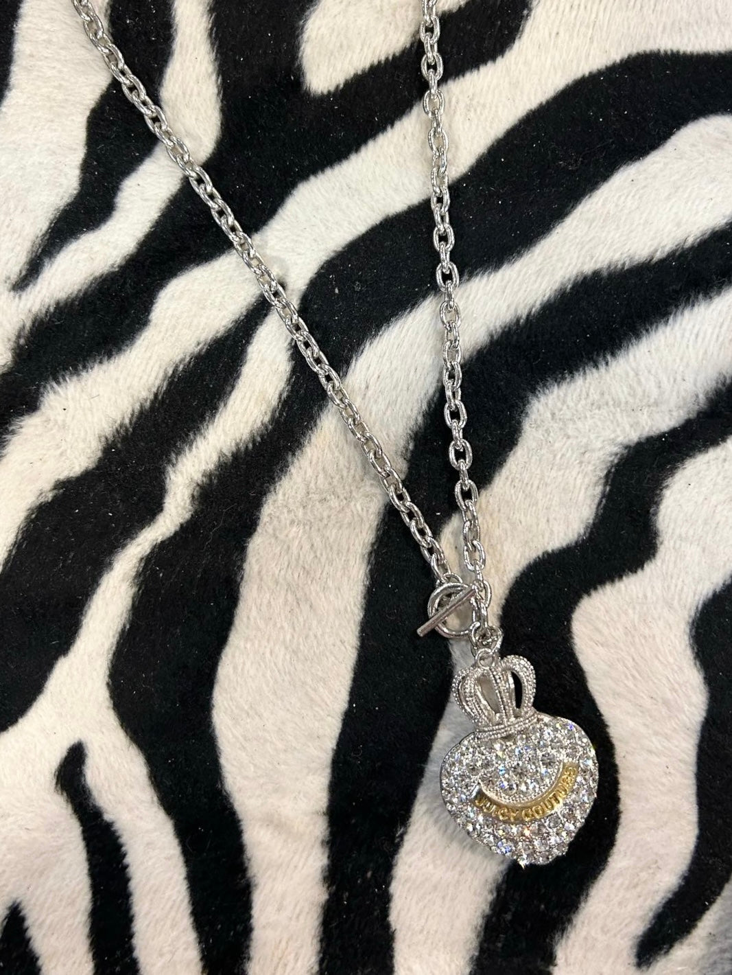 Juicy Couture heart necklace