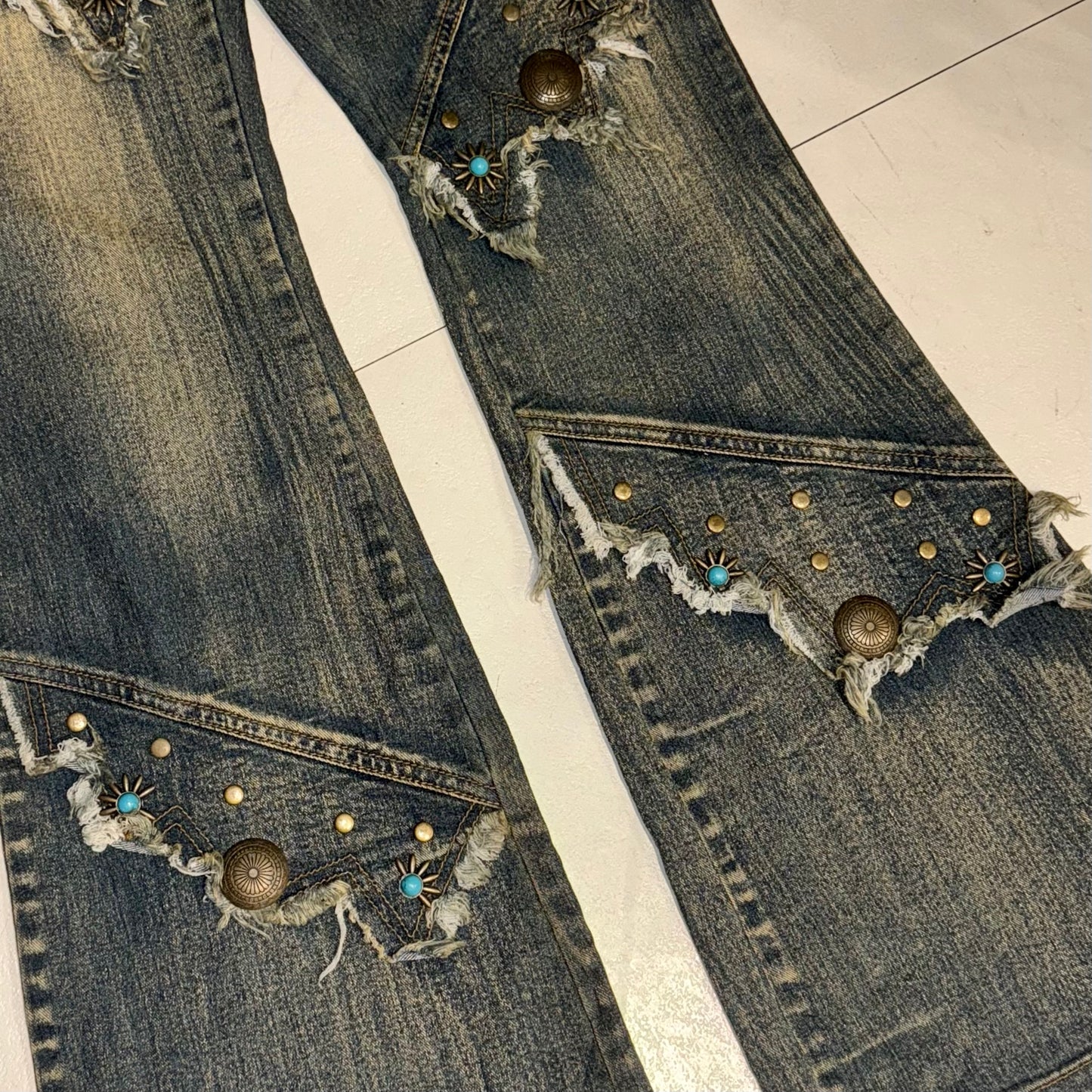 Rivets jeans
