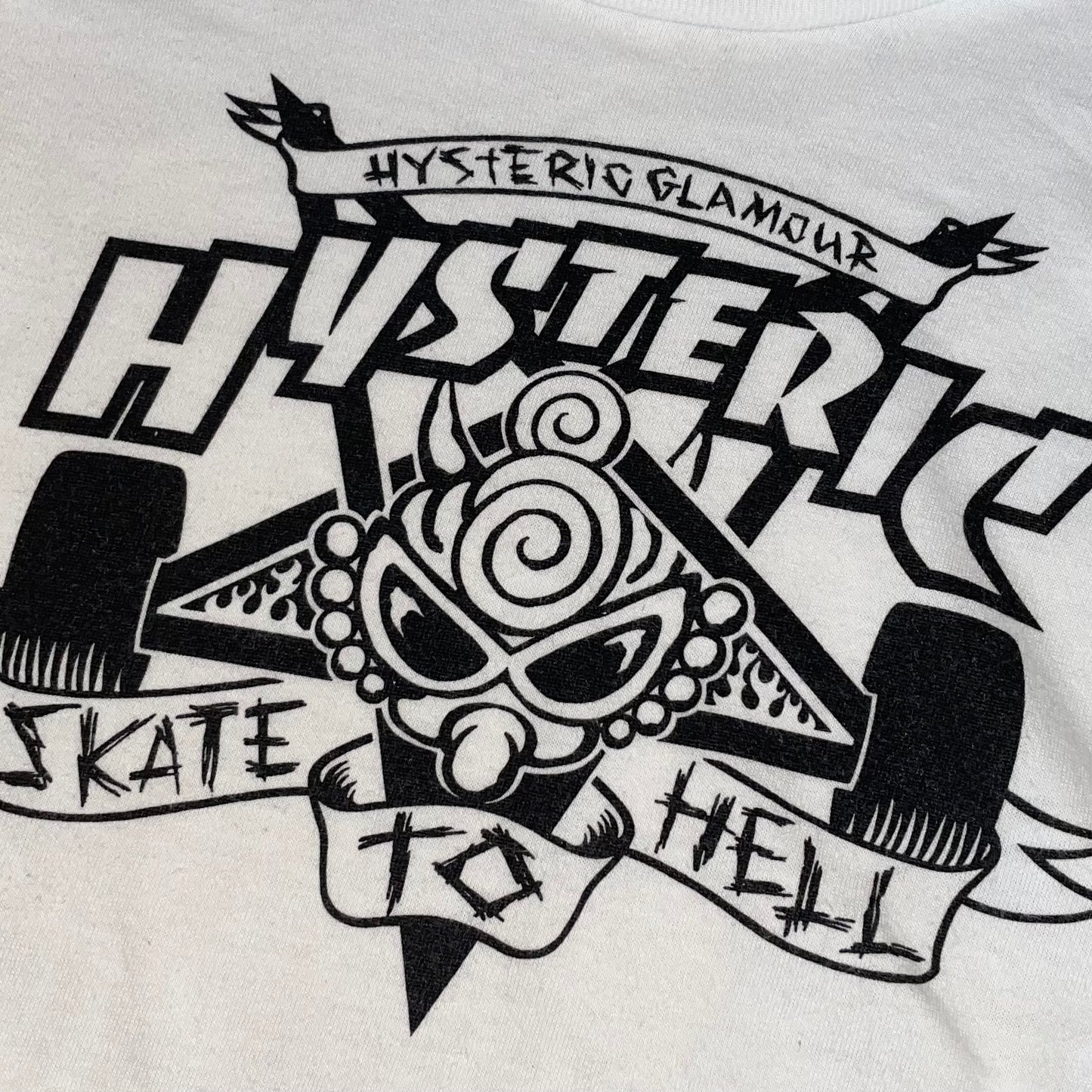 Hysteric Glamour “skate to hell” tee