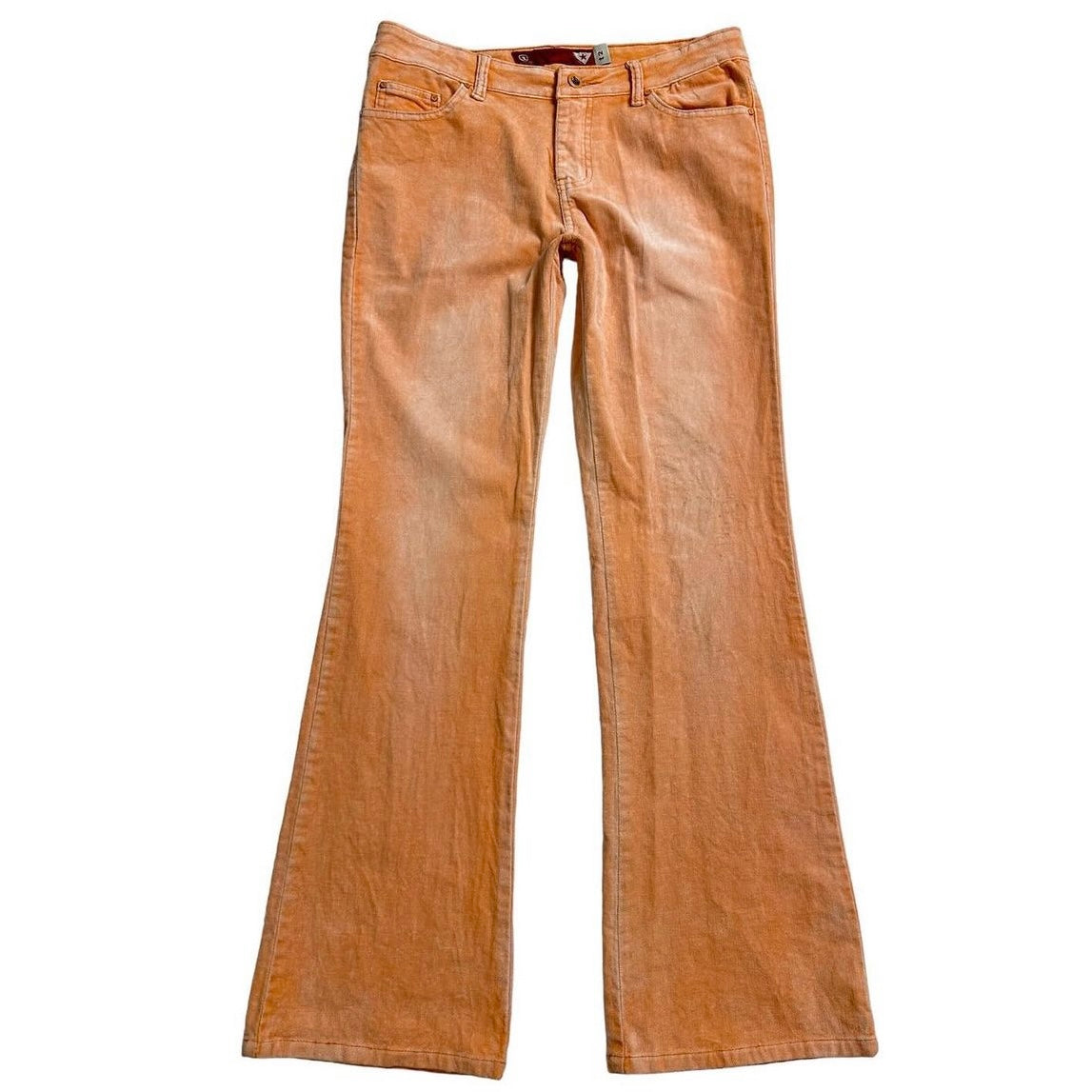 00s low waist orange pants