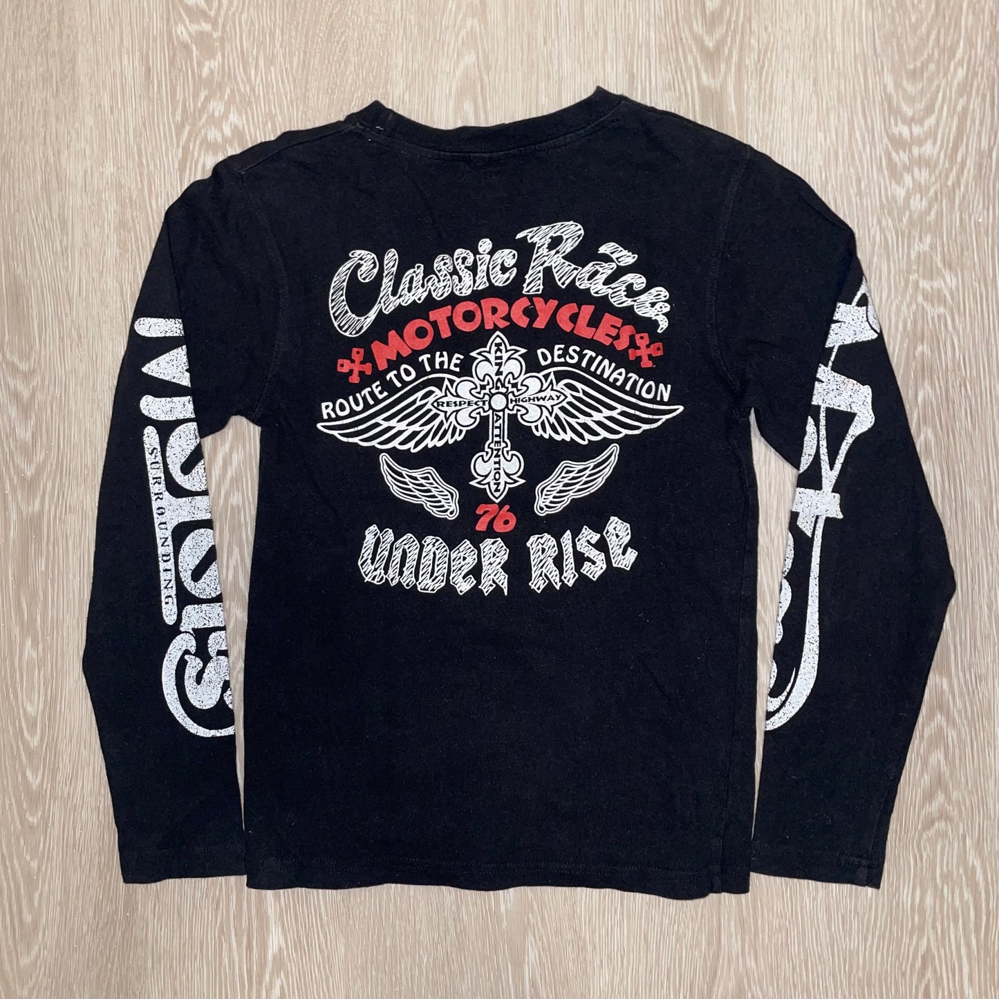 Motors black long sleeve