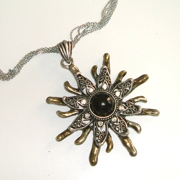 Sun necklace necklace