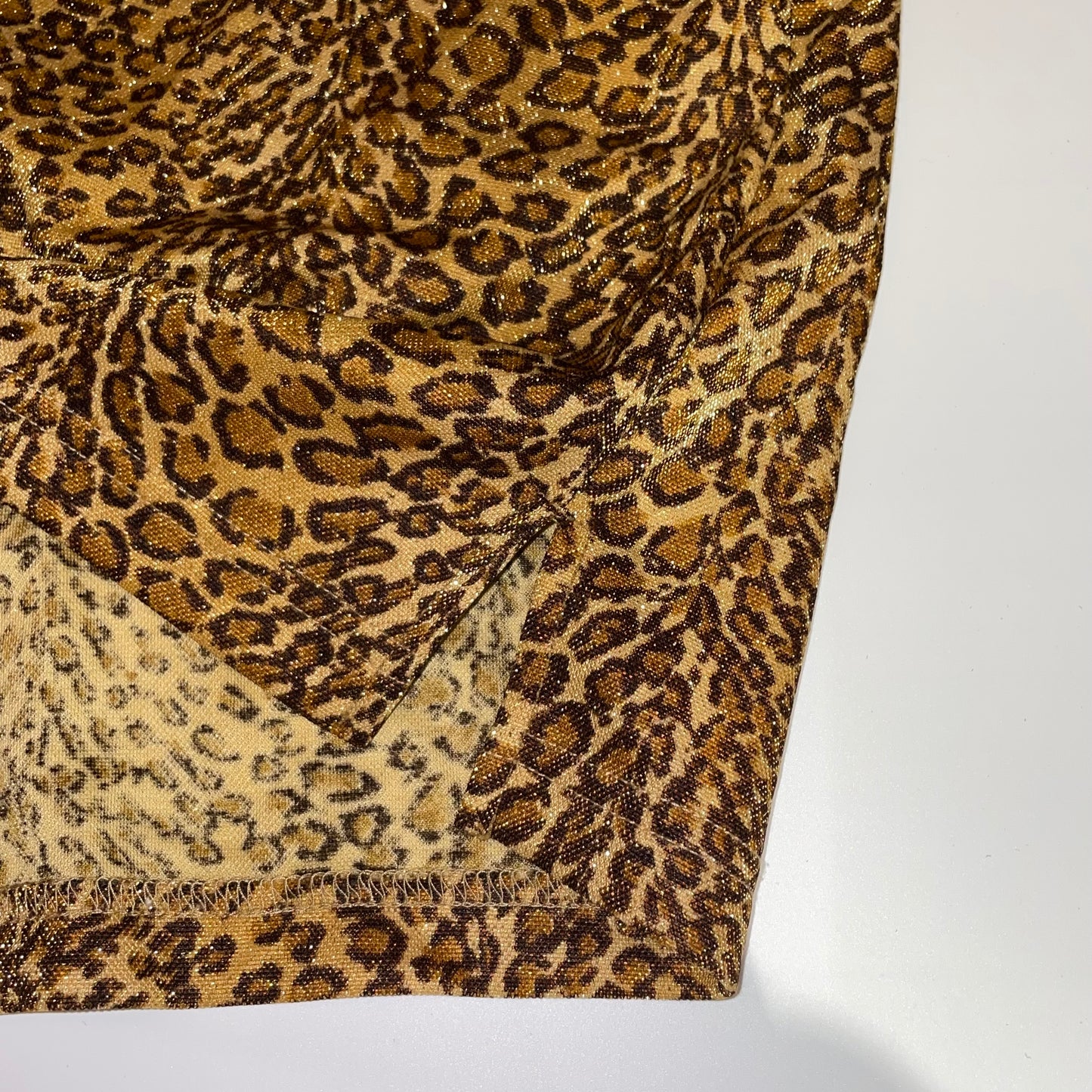 80s leopard print long sleeves