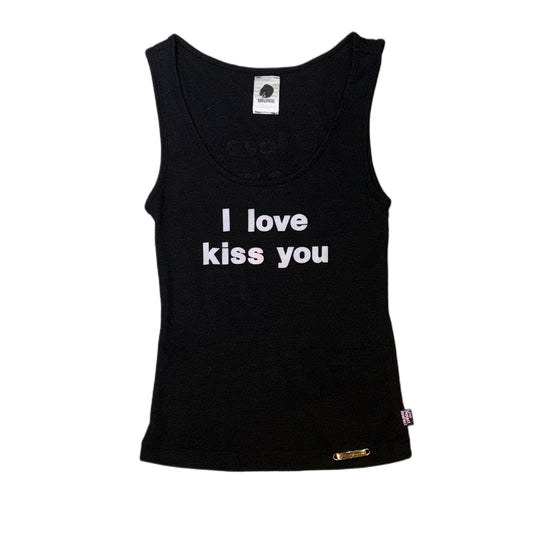 “I love kiss you,you love kiss me”top