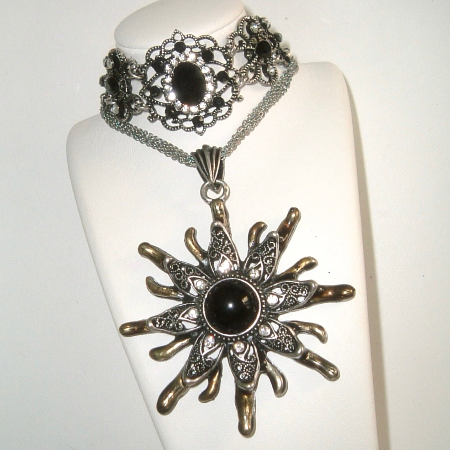 Sun necklace necklace