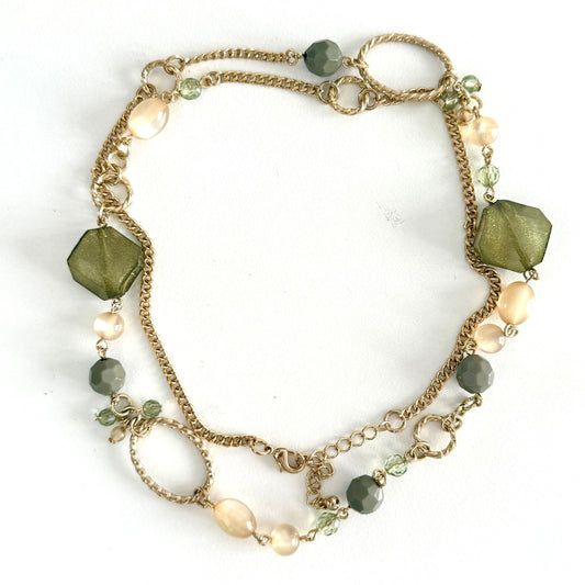 Forest long necklace