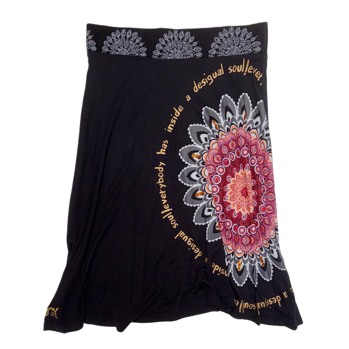 Desigual embroidered skirt
