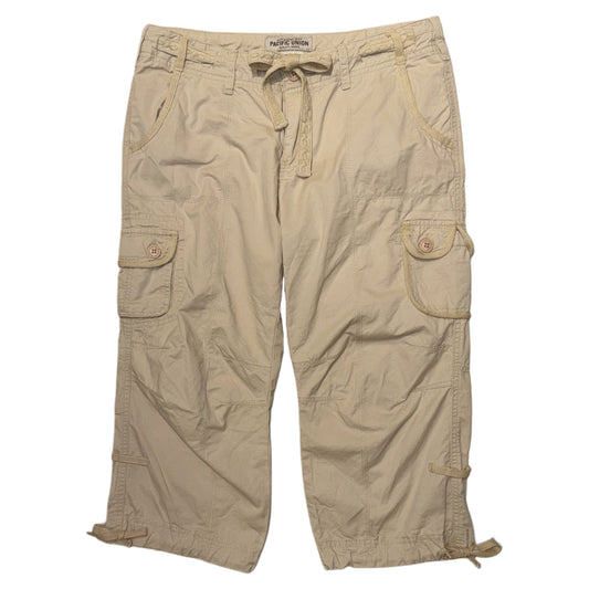 Pacific union beige jorts