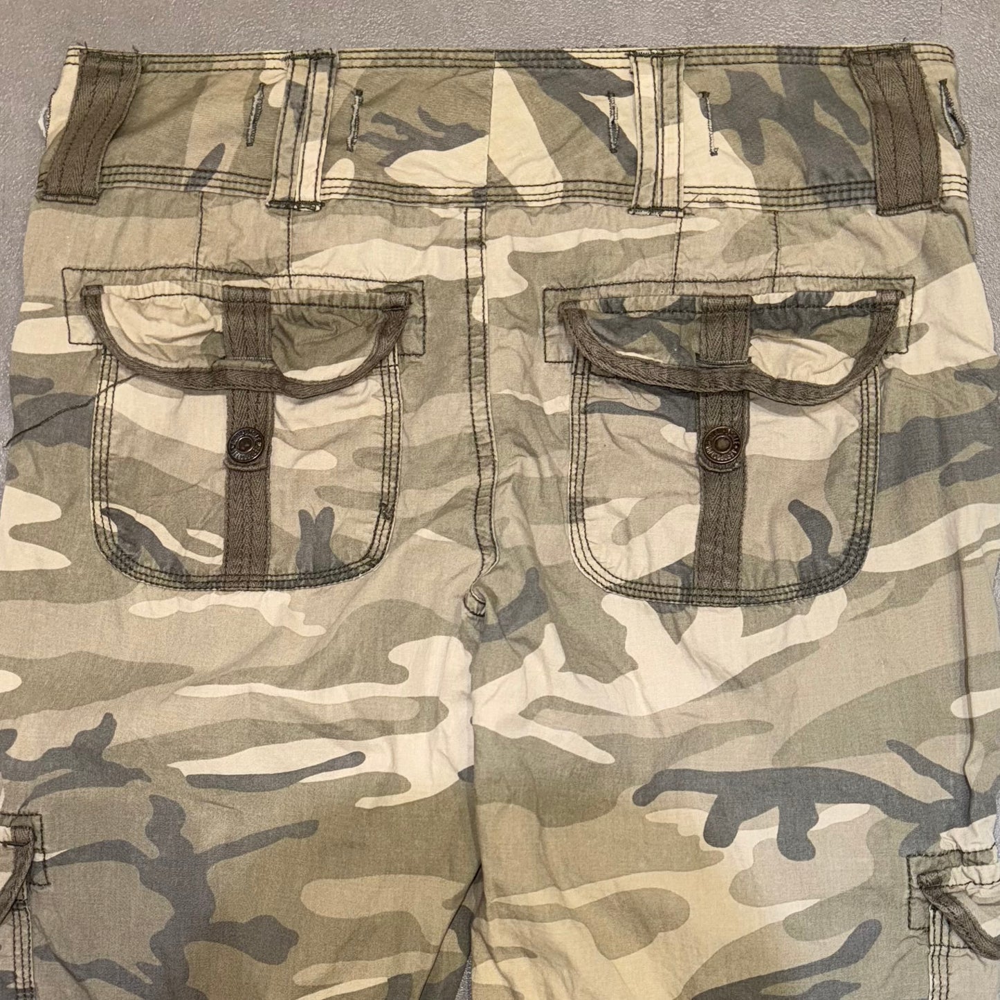 Camo cargo pants