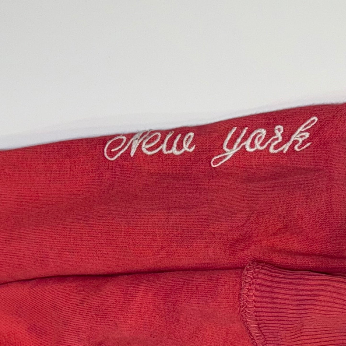 Abercrombie Fitch red zip up hoodie