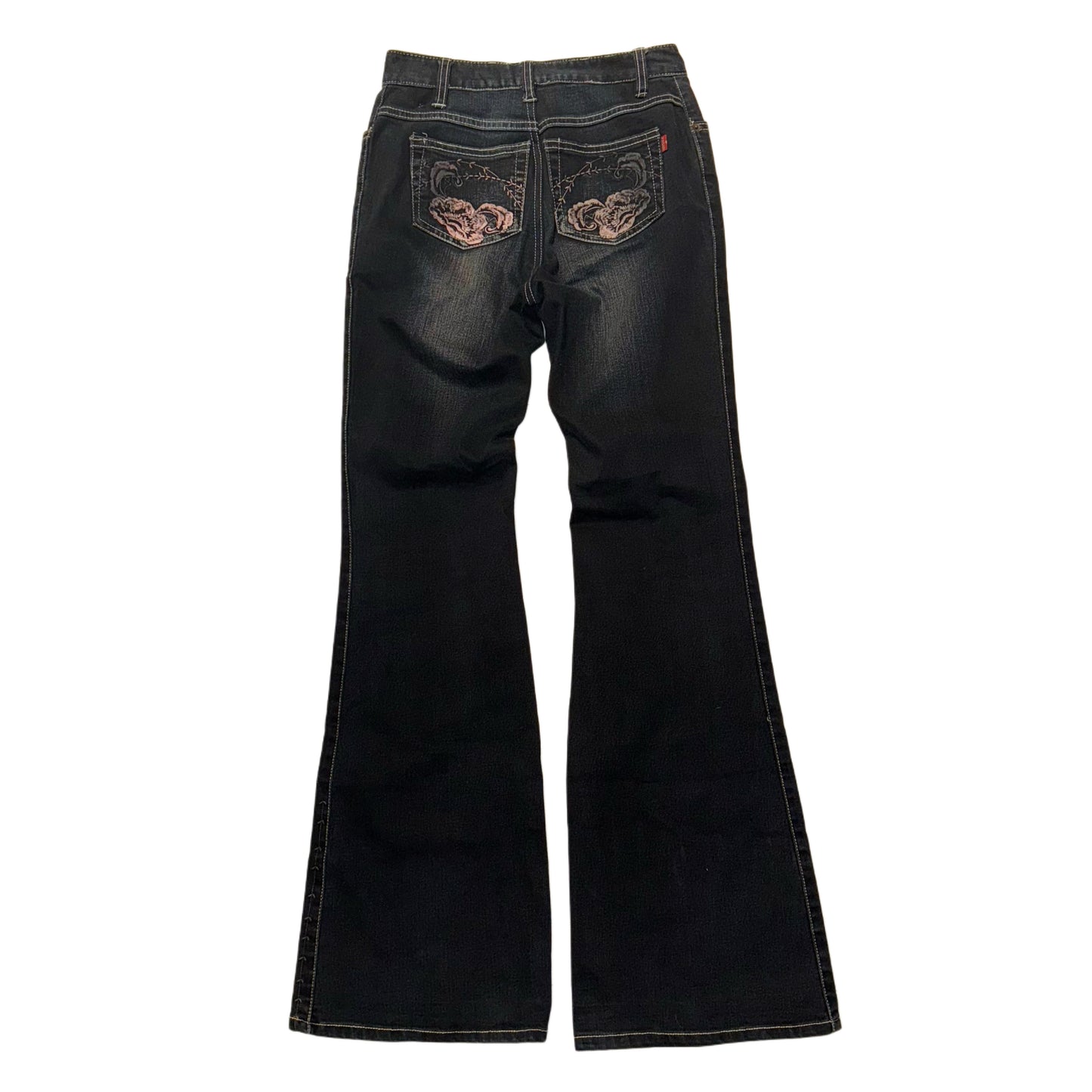 Embroidered flares