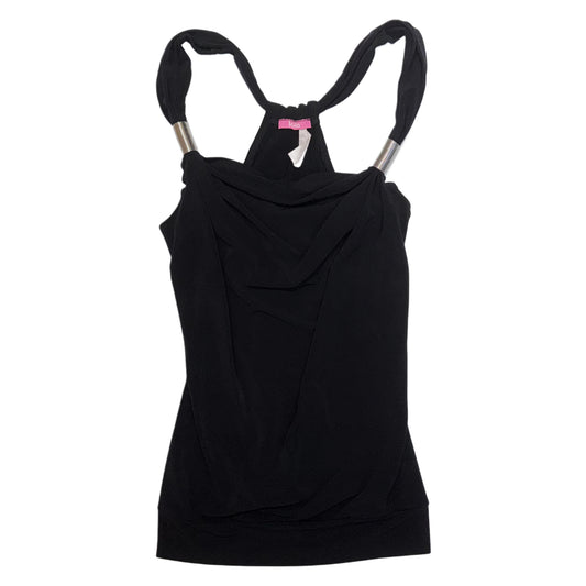 Cowl neck cami with spring detail