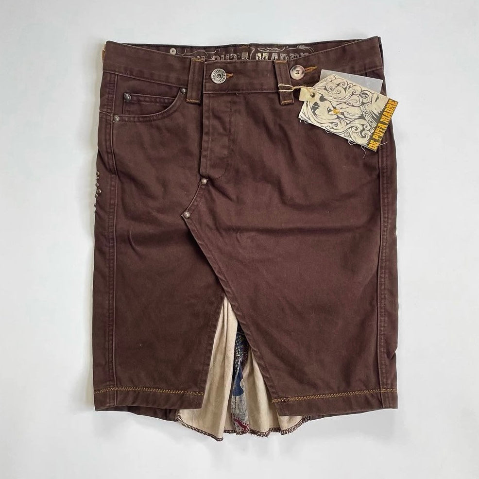 De Puta Madre brown skirt(brand new with tag)