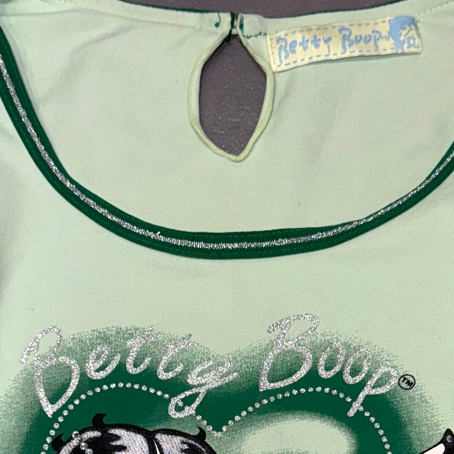 Betty Boop green top