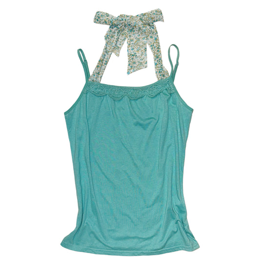 Tiffany blue floral cami