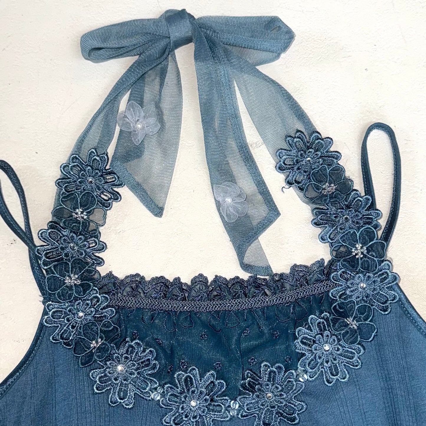 Axes blue flowers cami