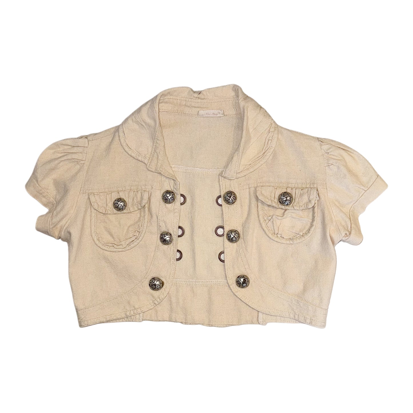 Ivory buttons cropped outer