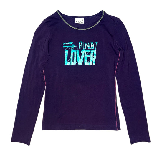 Almost lover purple long sleeve