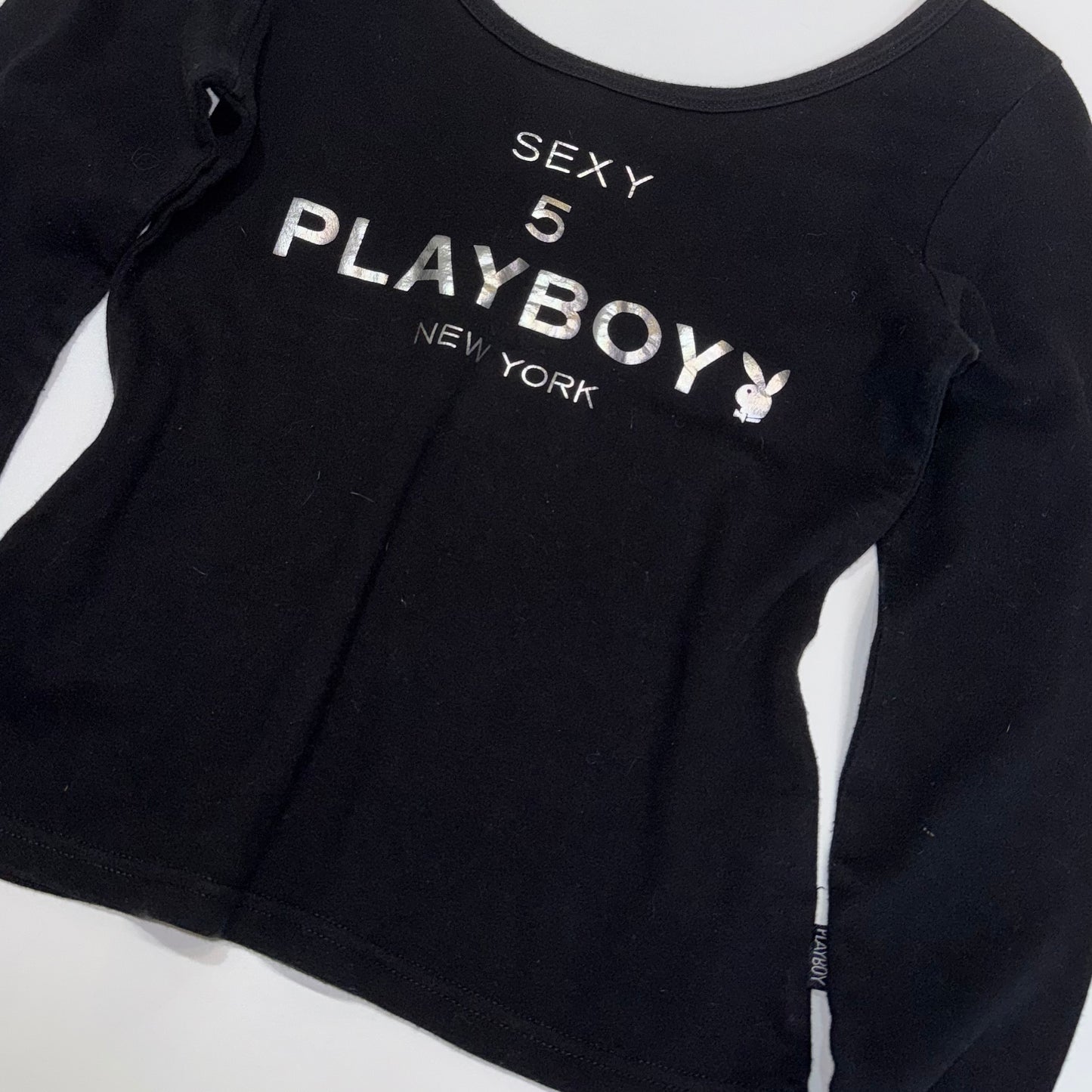 Playboy black long sleeve