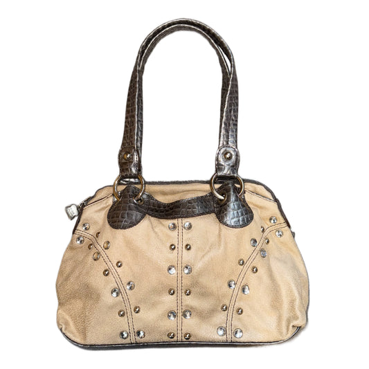 Kathy beige suede bag