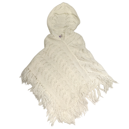 Ivory knit cloak