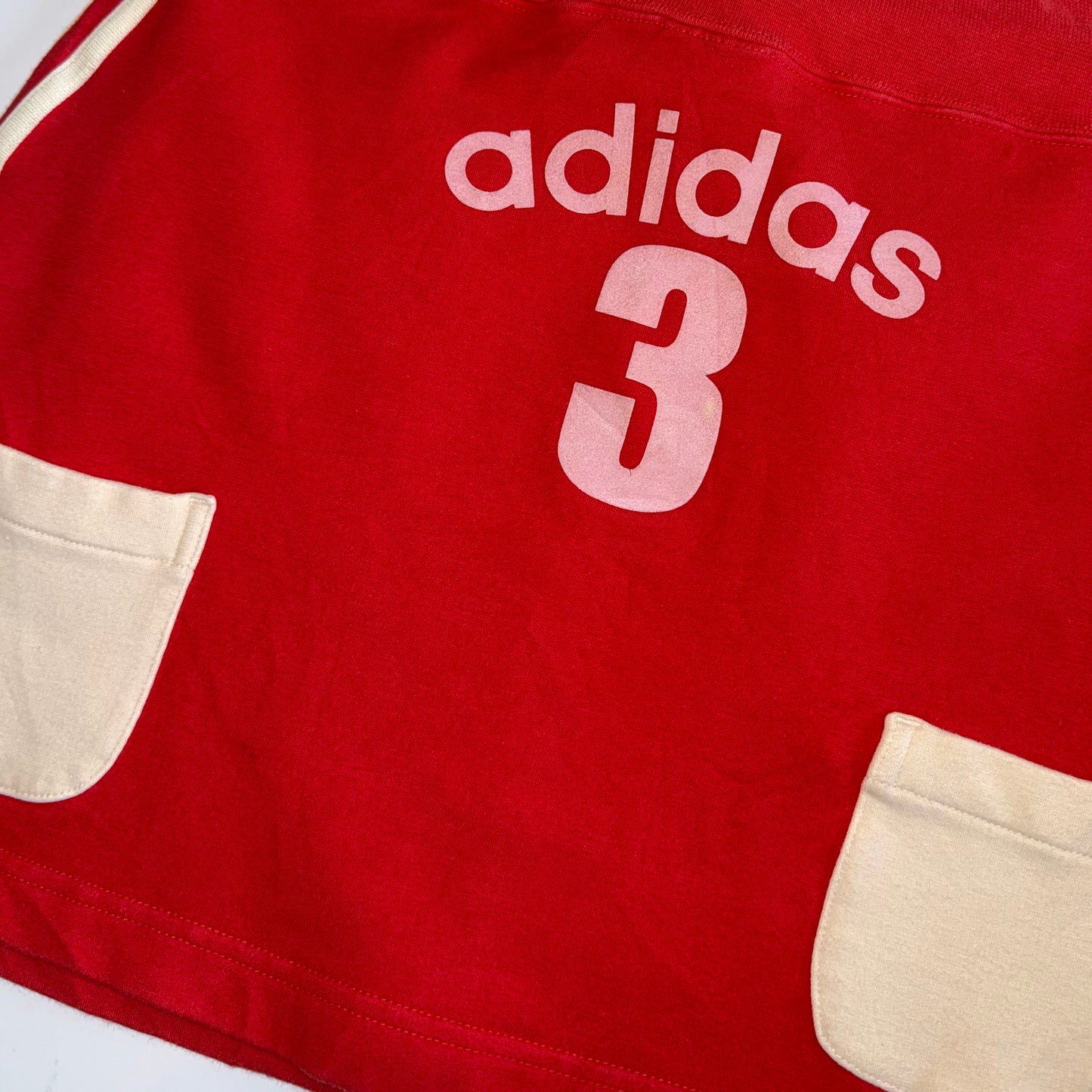 Adidas red skirt