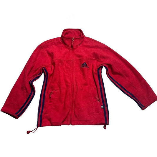 00s Adidas red jacket