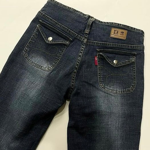 low waist bootcut jeans