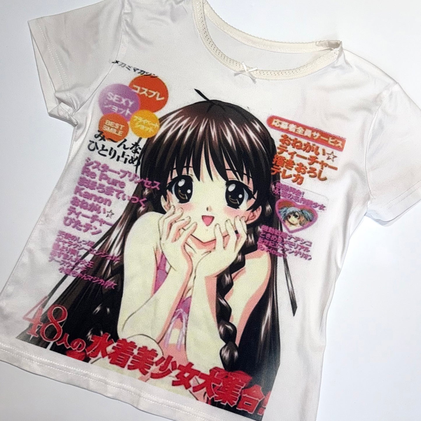 Anime graphic print top