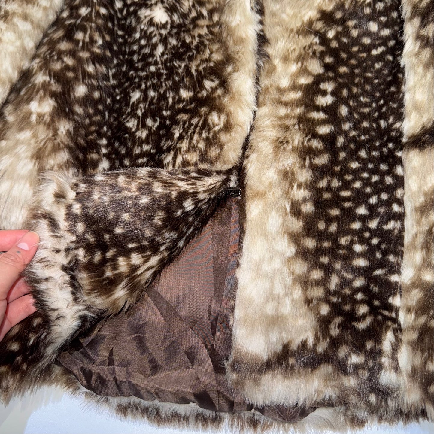Furry coat
