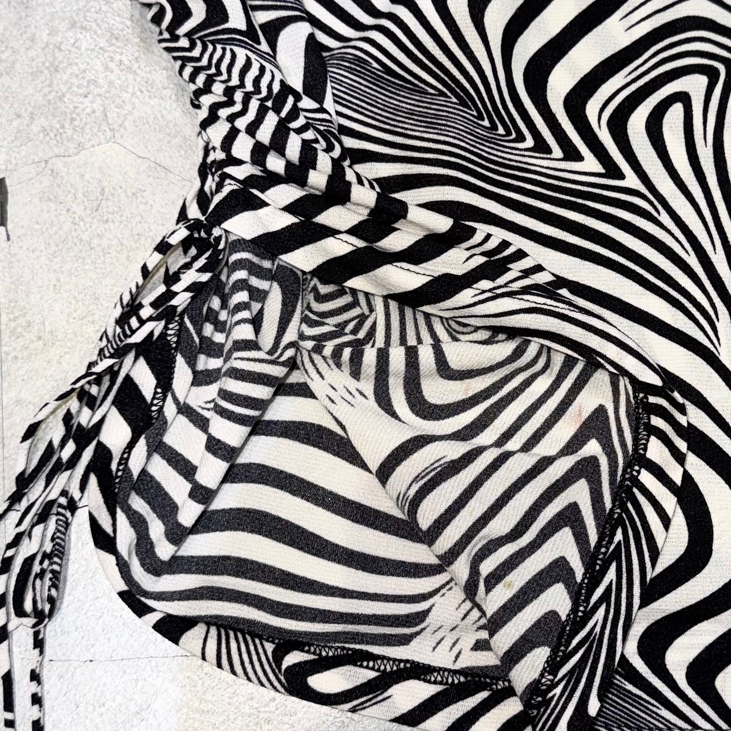 Psychedelic sleeveless top