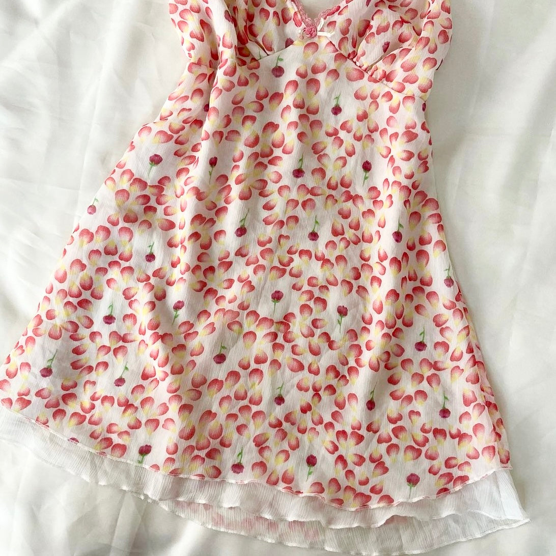 Roses layered dress