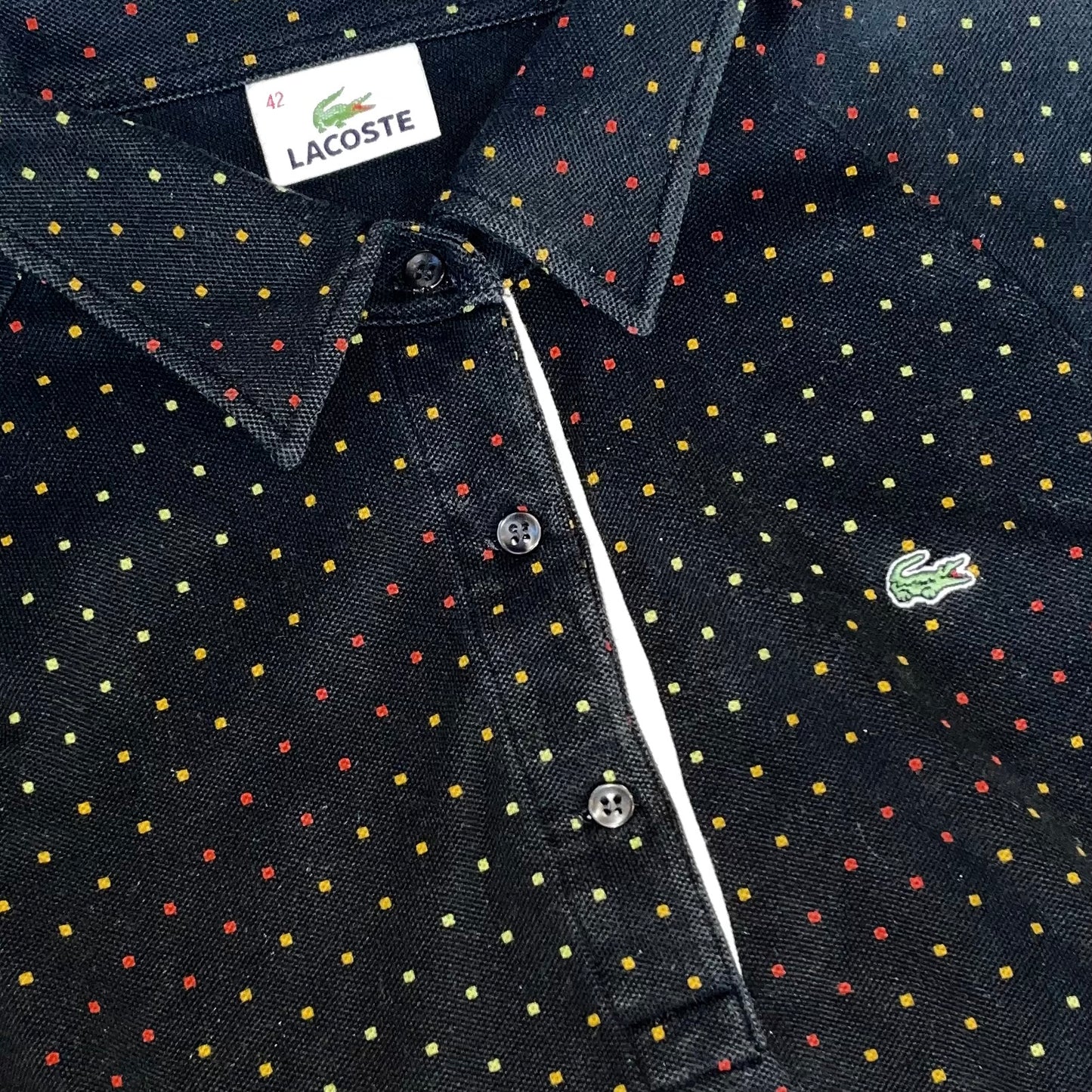 Lacoste polka dot top