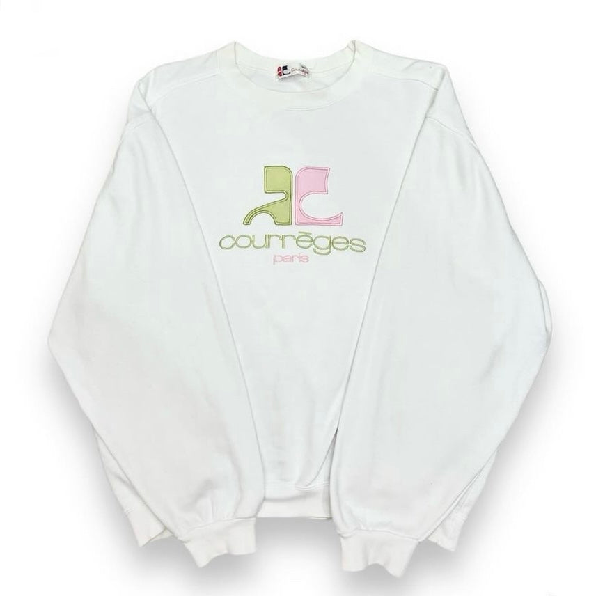 Courreges logo sweater