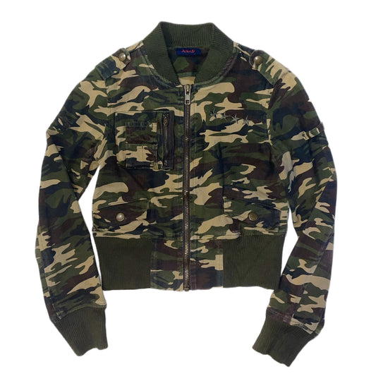 Camo zip jacket