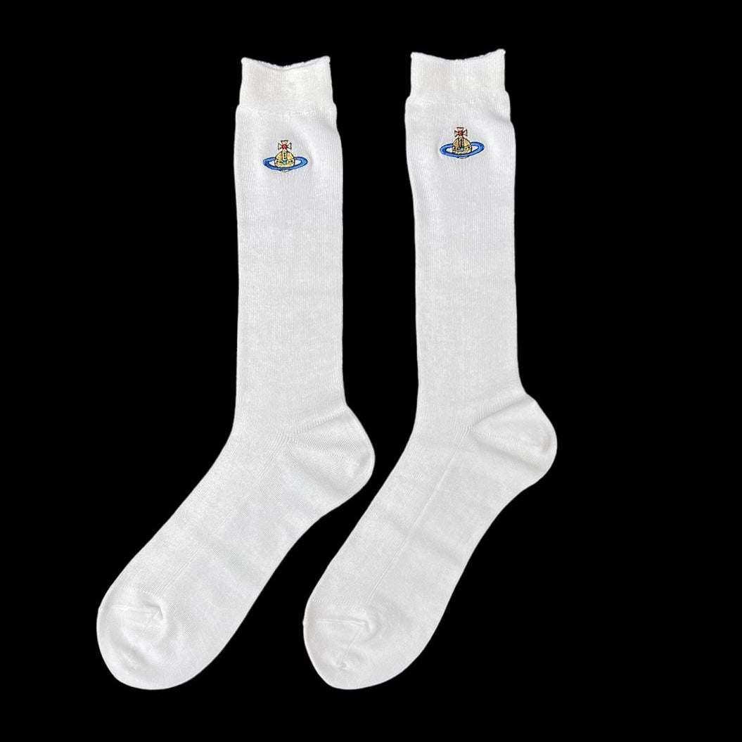 Vivienne Westwood White long socks