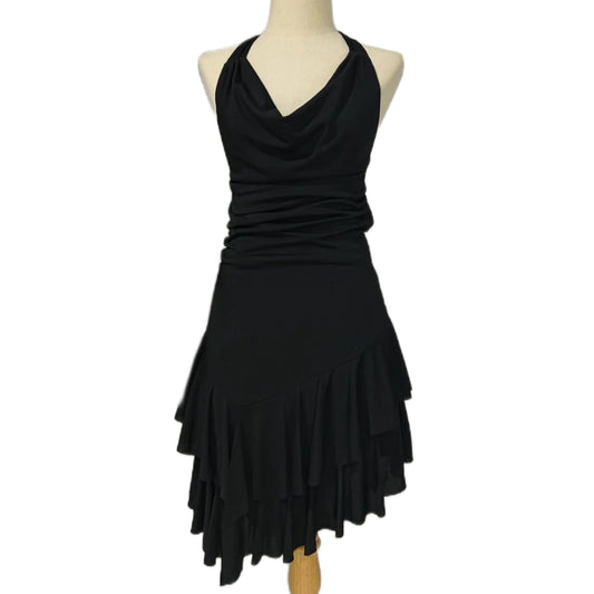 Black layered dress