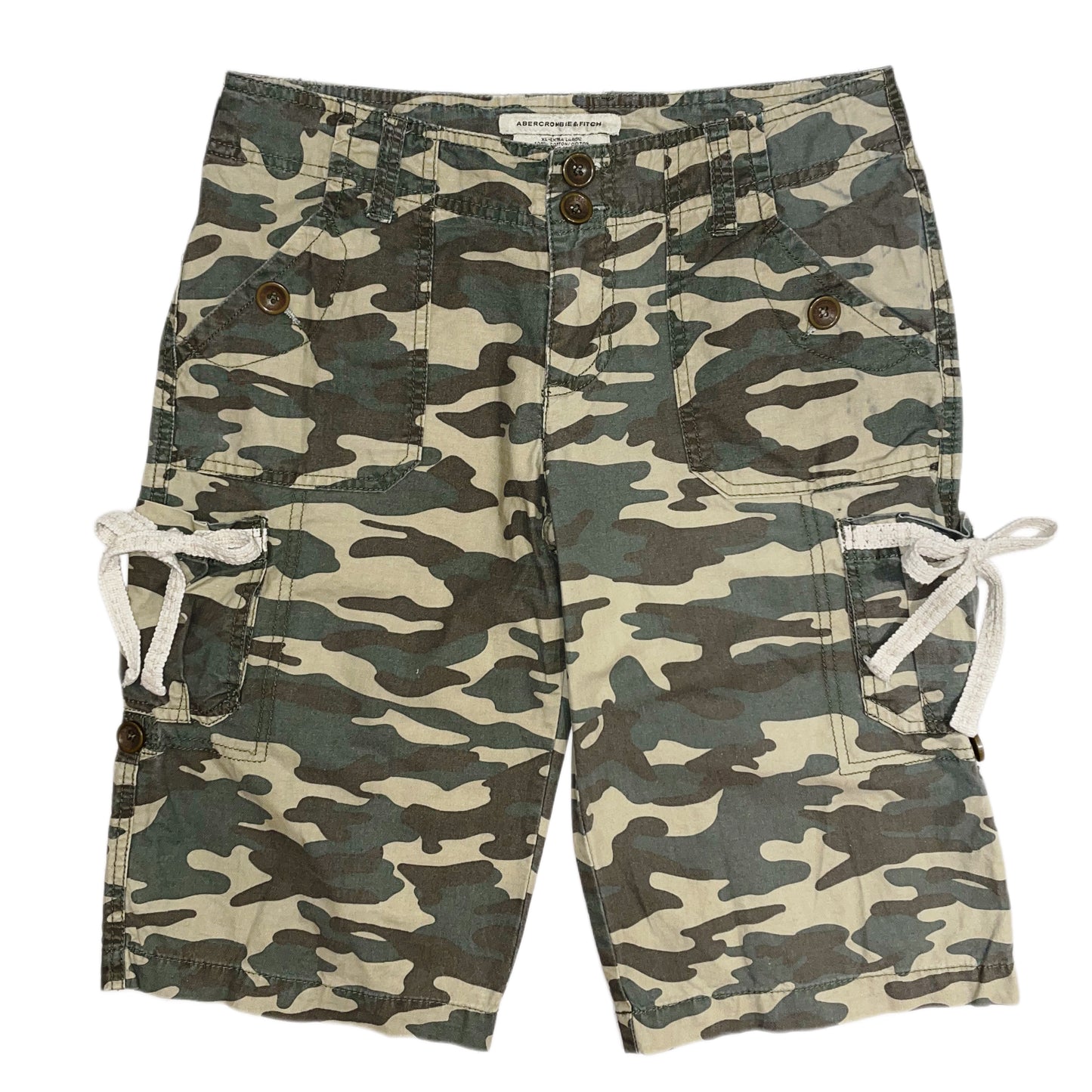 Abercrombie camo lace jorts