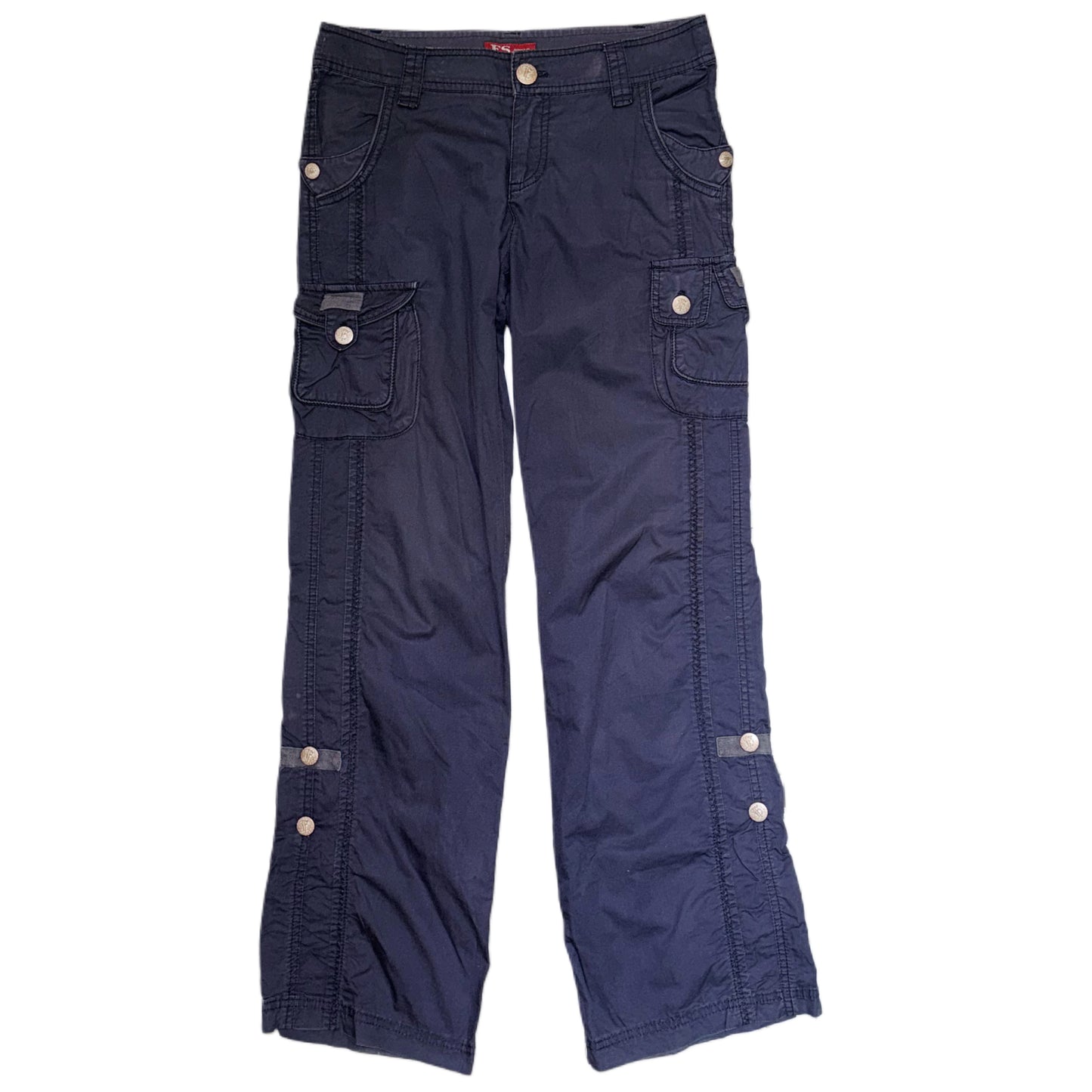 Navy cargo pants
