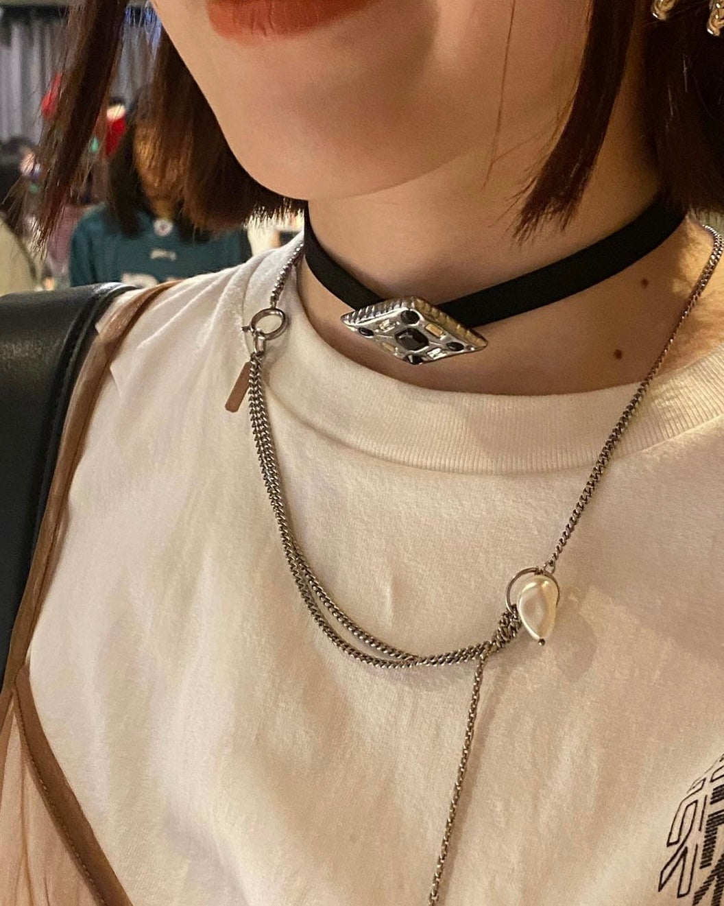 Diamond choker(L)