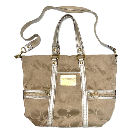 Coach 2way poppy bag