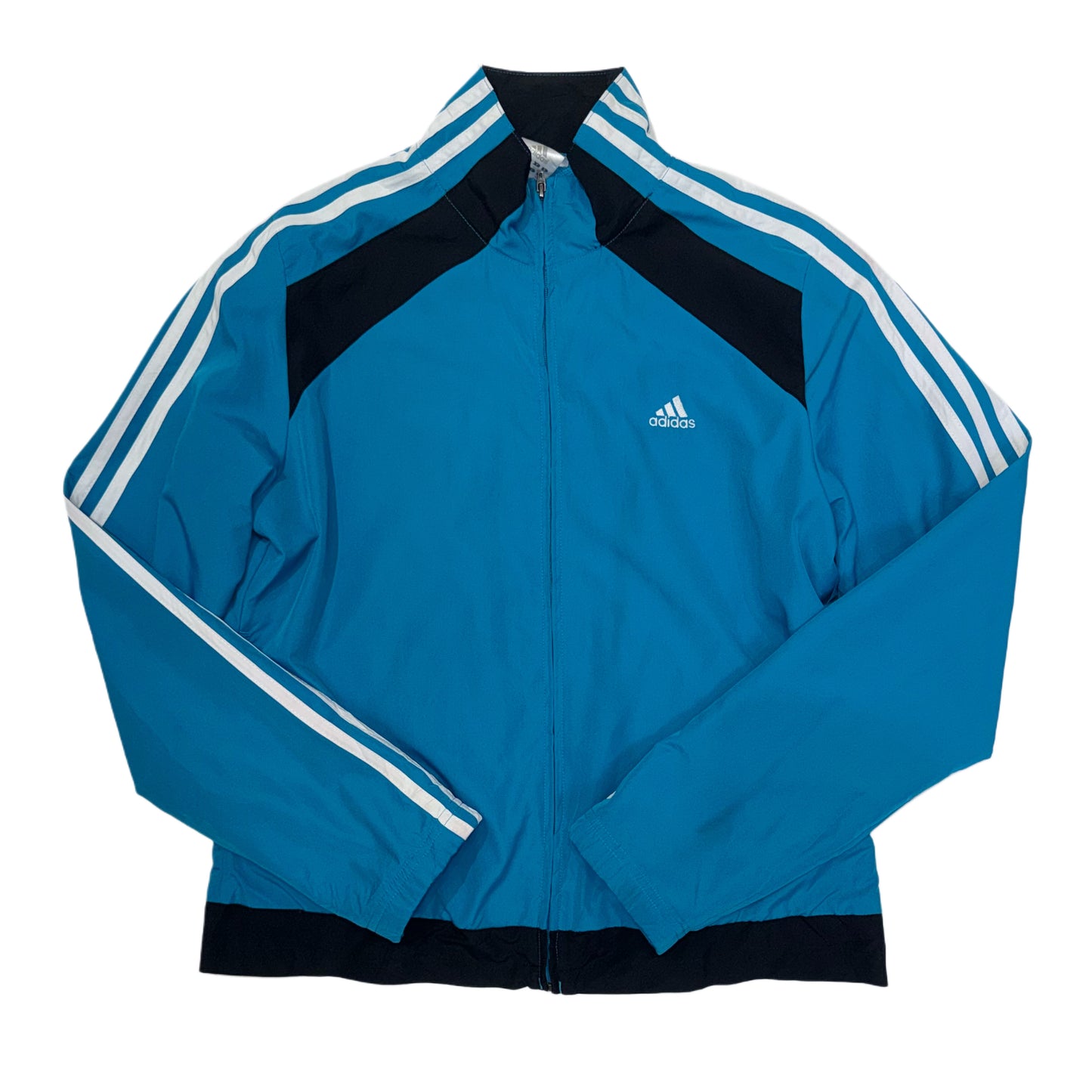 Adidas blue track jacket