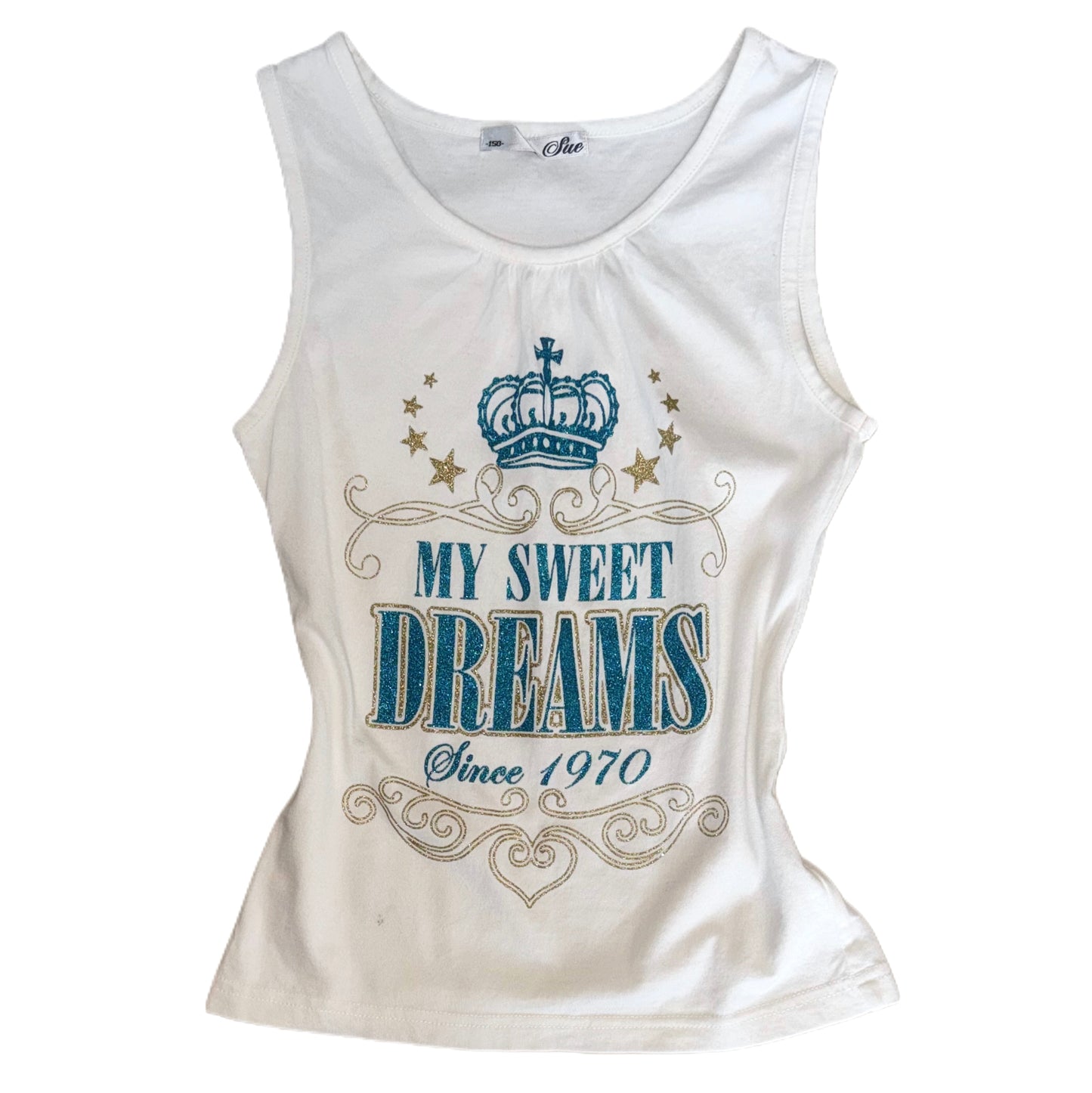 “My Sweet Dreams” white top
