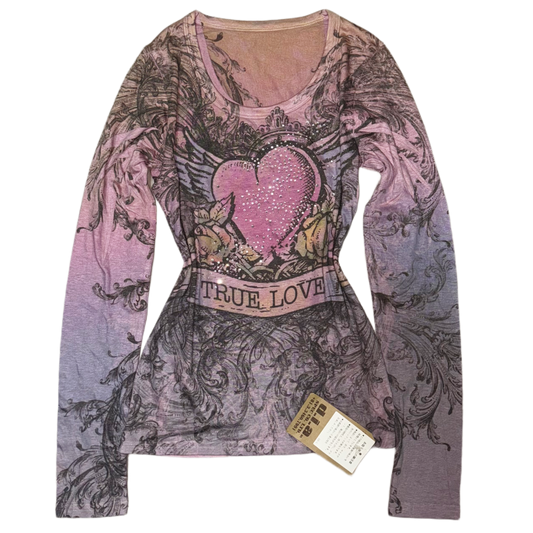 D.i.a pink “true love” long sleeve