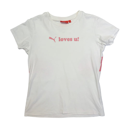 Puma “Loves you” white tee