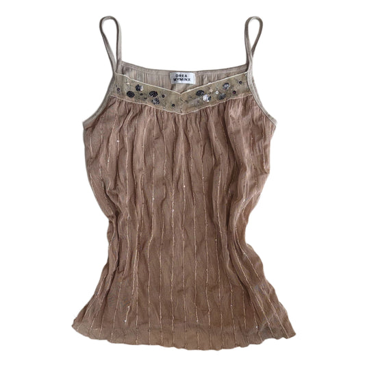 Embroidered cami