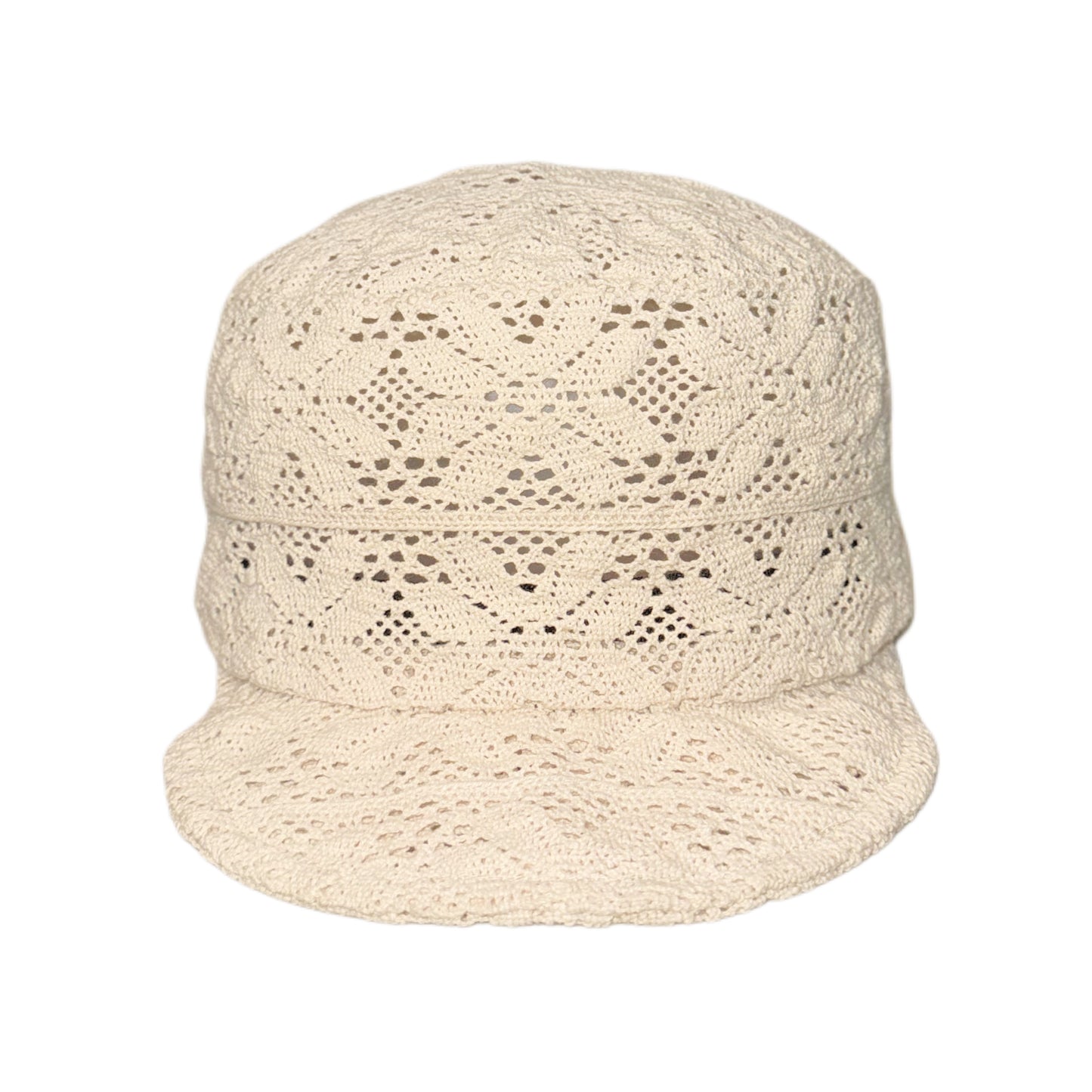 Ivory lace hat
